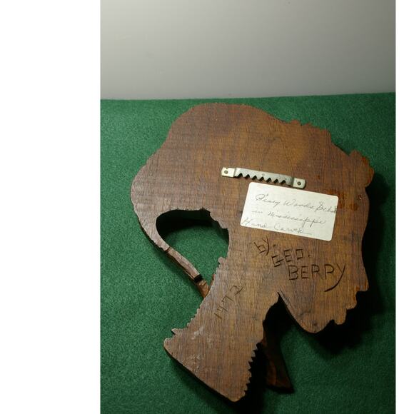 African hand carving by George Berry Sr. Signed - Picture 6 of 10